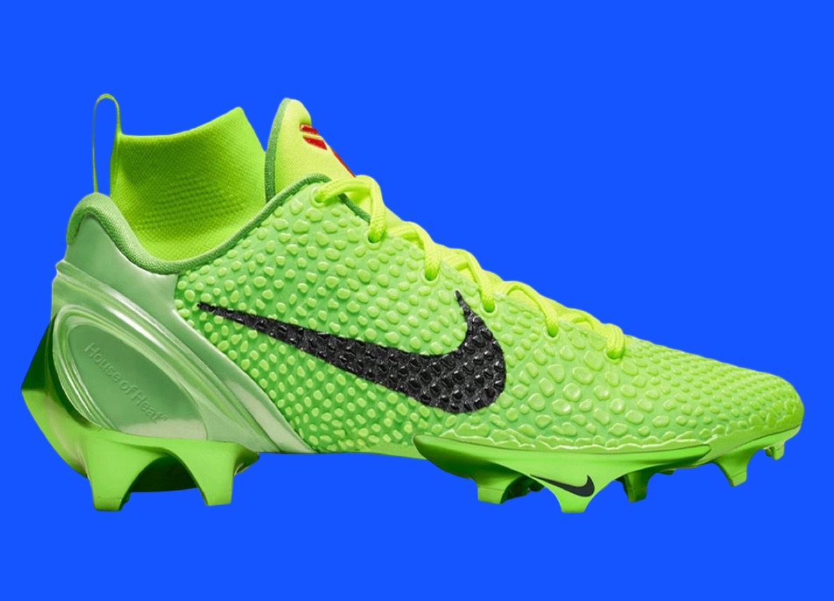 Nike Vapor Edge Kobe 6 Grinch Cleat HQ1644-300