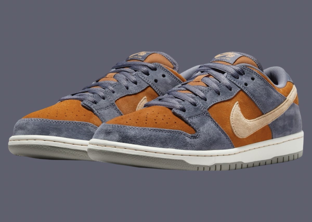 Nike SB Dunk Low Light Carbon Monarch HF3063-002