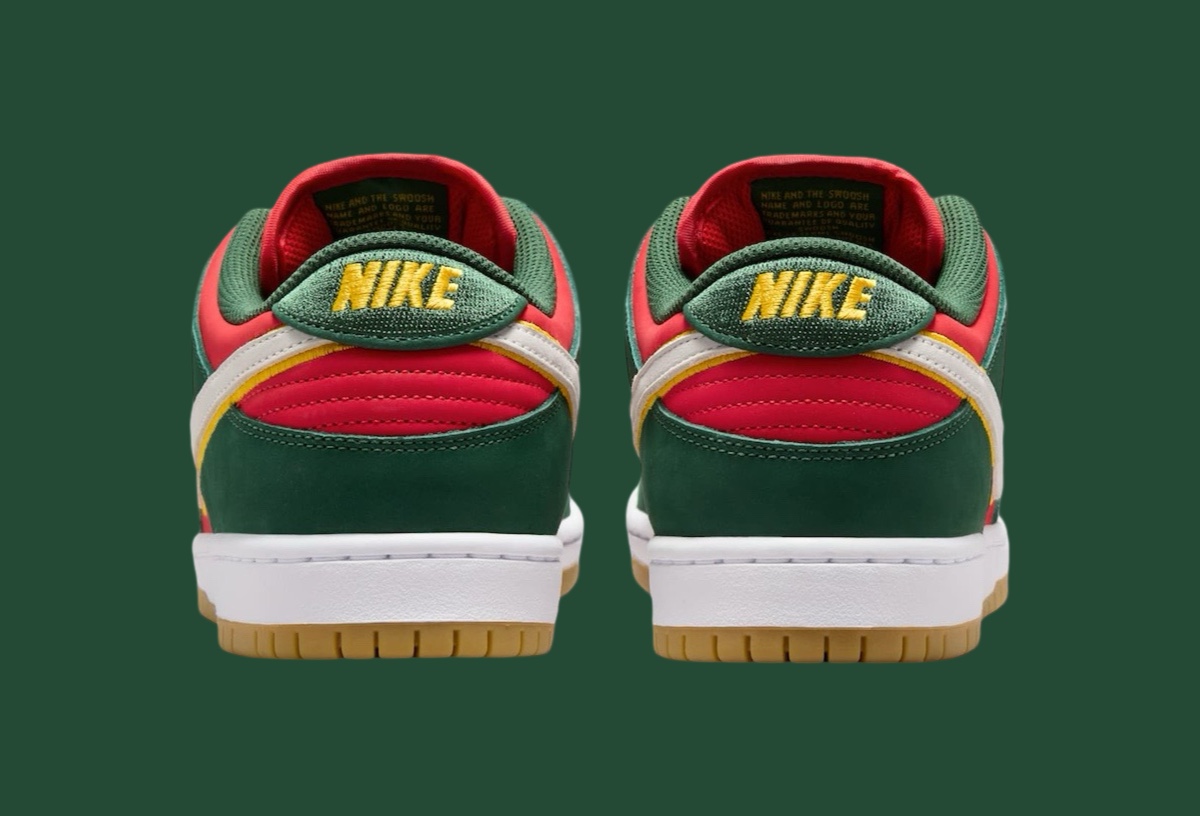 Nike SB Dunk Low Seattle Supersonics FZ1287 300 Release Date 4