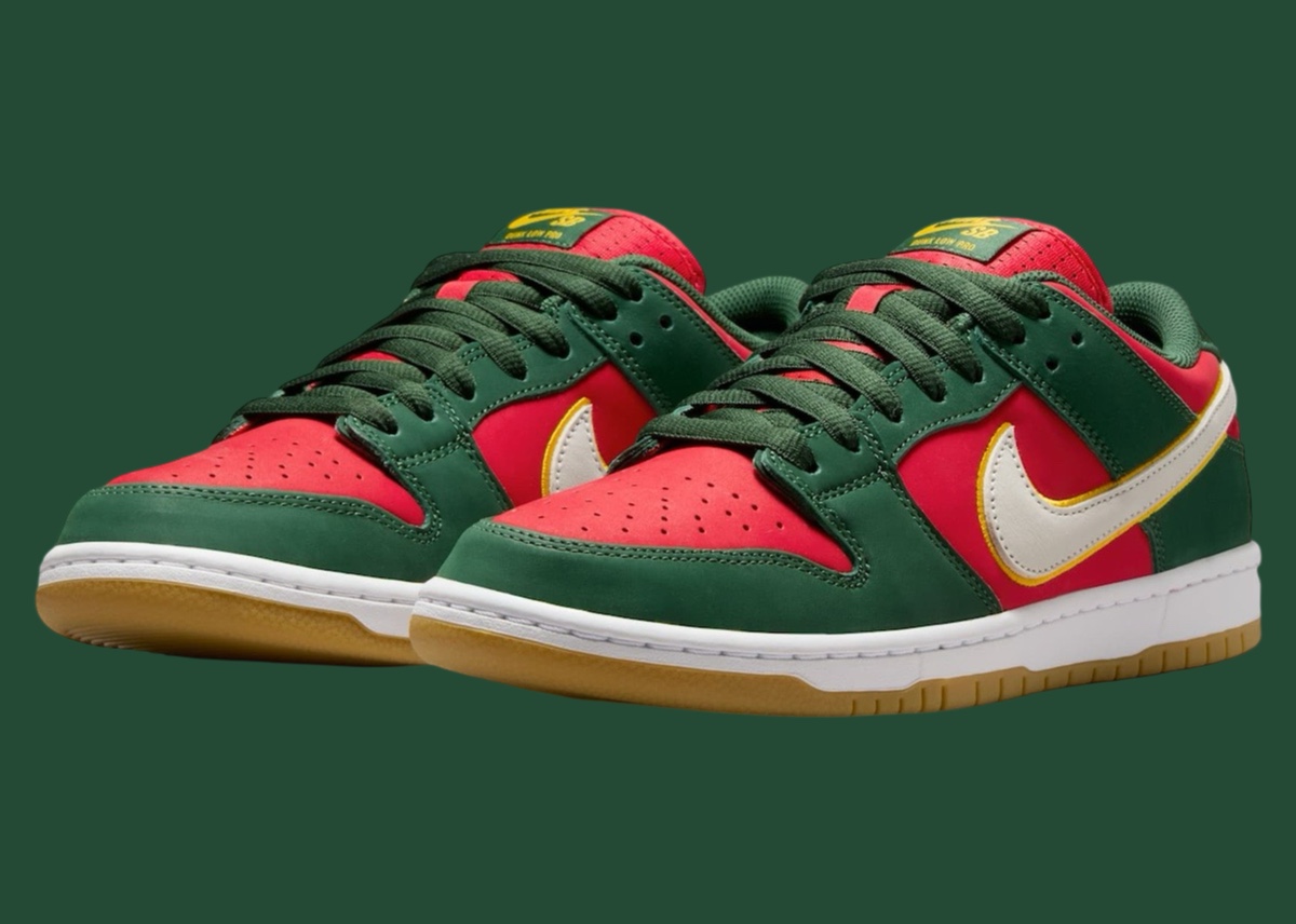 Nike SB Dunk Low Seattle Supersonics FZ1287 300 Release Date