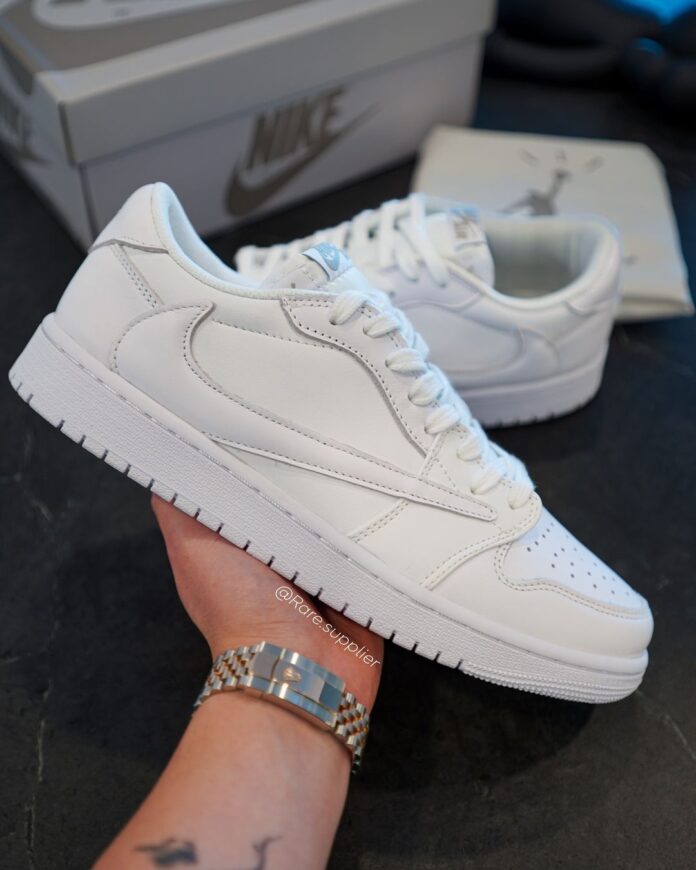 travis scott off white jordans