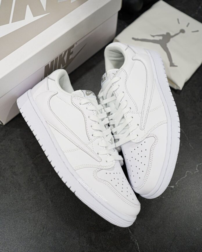 travis scott white jordan 1