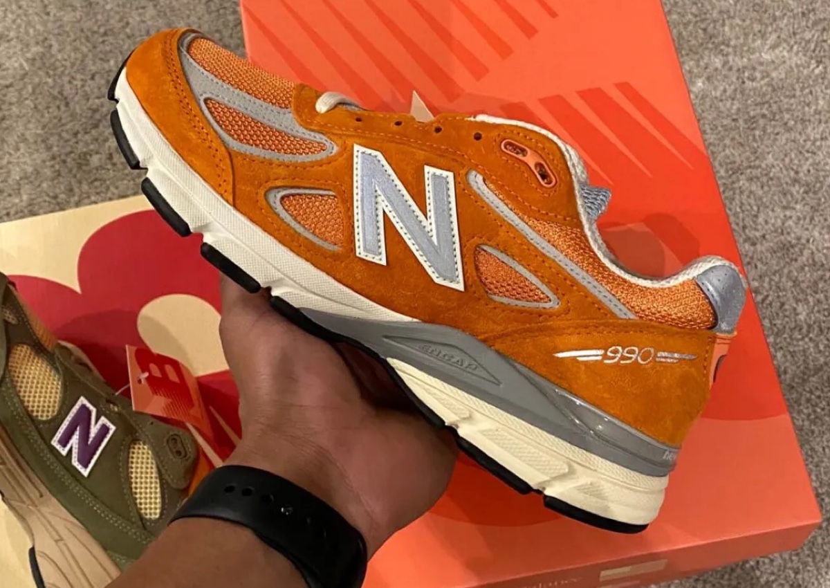 Aime Leon Dore x New Balance 990v4 Red Clay Orange U990OG4