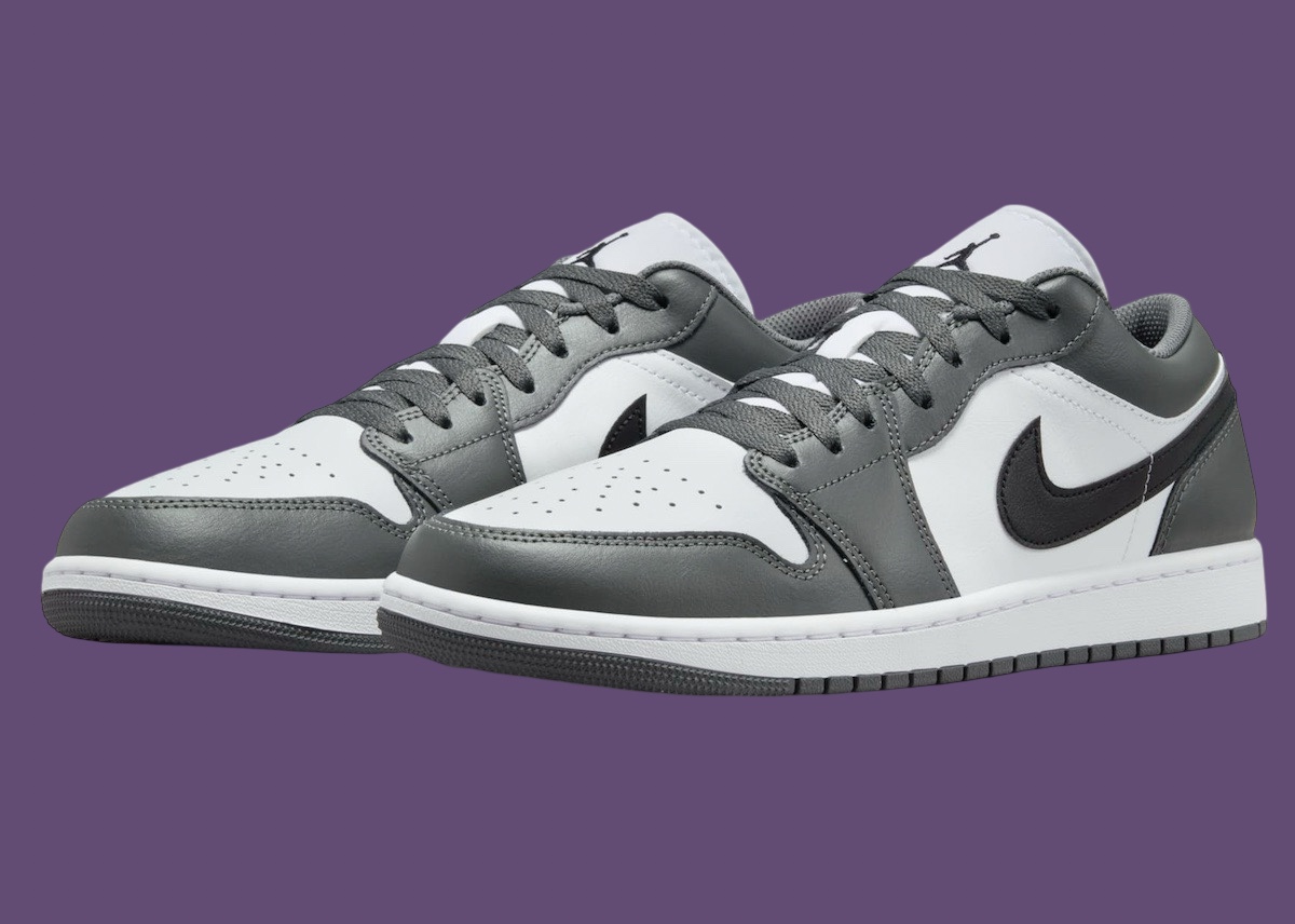 Air Jordan 1 Low Iron Grey 553558 152