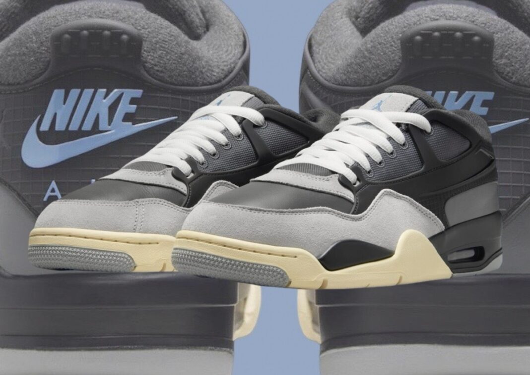 Gray jordan 4 online