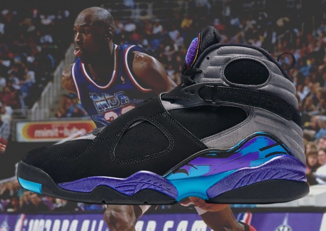 Air jordan 8 gs aqua online