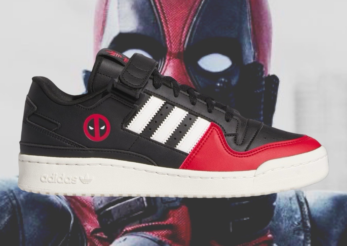 大人気☆アディダス メンズオリジナル☆Forum Low Marvel Shoes Marvel x adidas Forum Low Deadpool JR2481