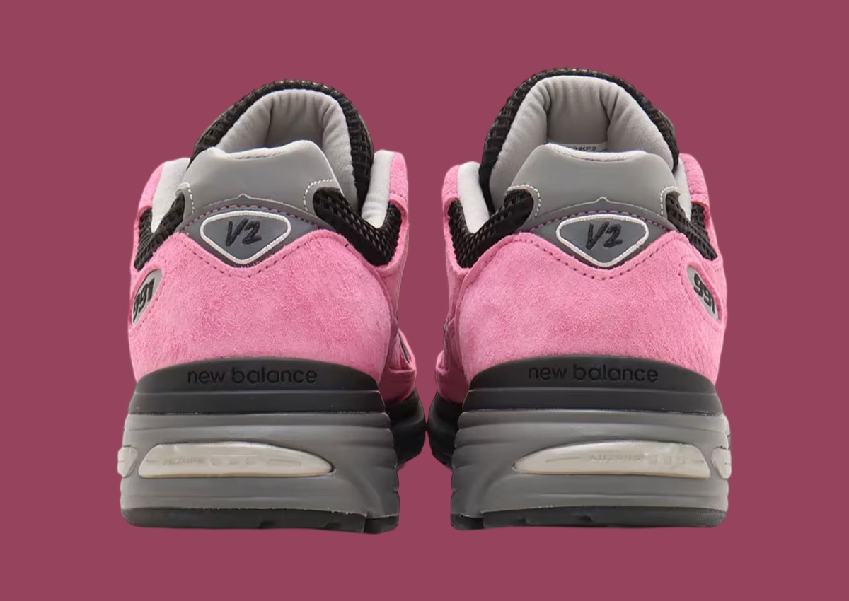 New Balance 991v2 Made in UK Pink U991KP2