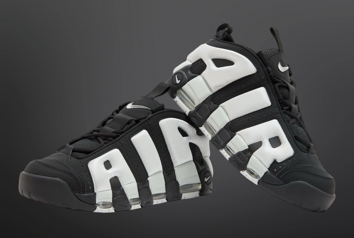 Nike Air More Uptempo Low Black Photon Dust FZ3055 001 1