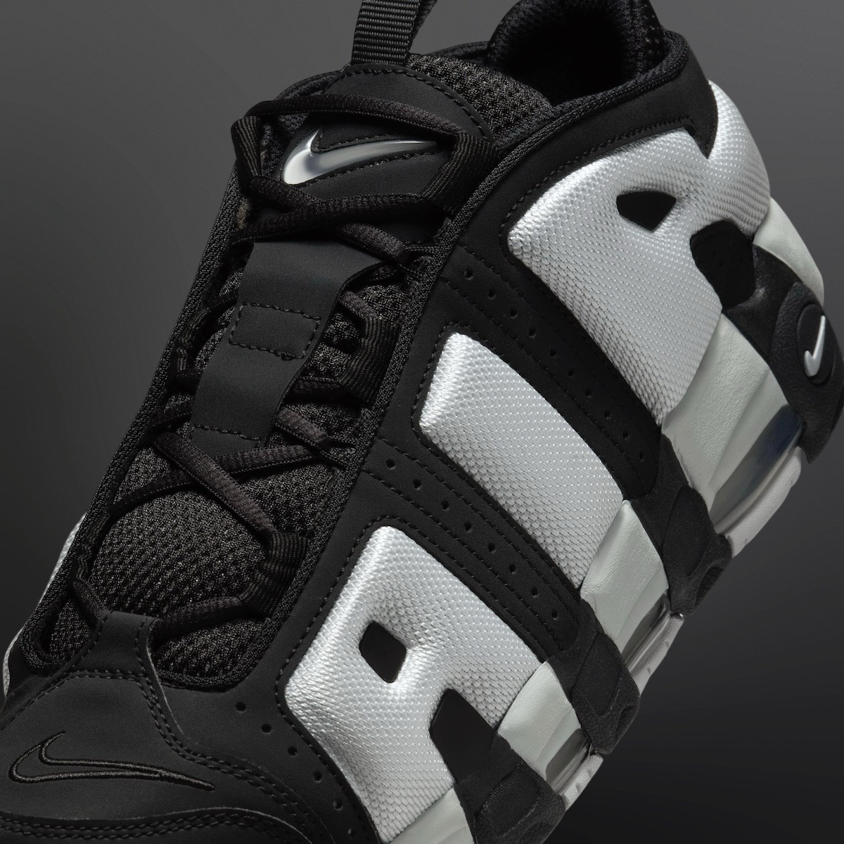 Nike Air More Uptempo Low Black Photon Dust FZ3055 001 WCU9430-001 Date 6