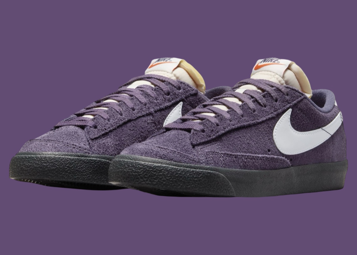 Nike Blazer Low 77 Vintage Purple Suede FQ8060 500