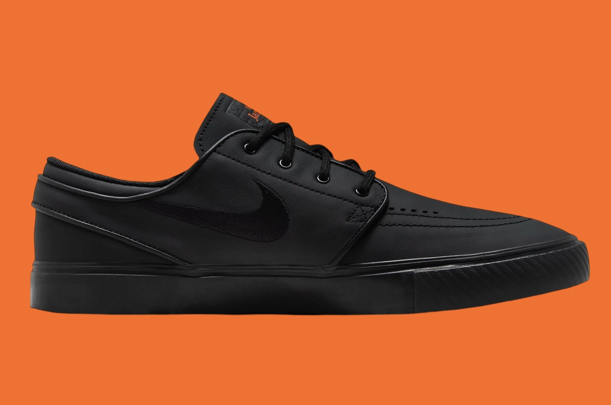 Nike SB Zoom Janoski OG ISO Black Orange FQ7621 001 2