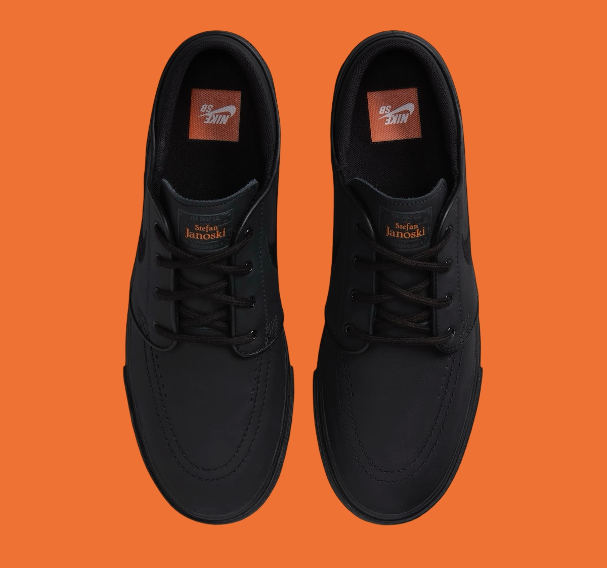 Nike SB Zoom Janoski OG ISO Black Orange FQ7621 001 3