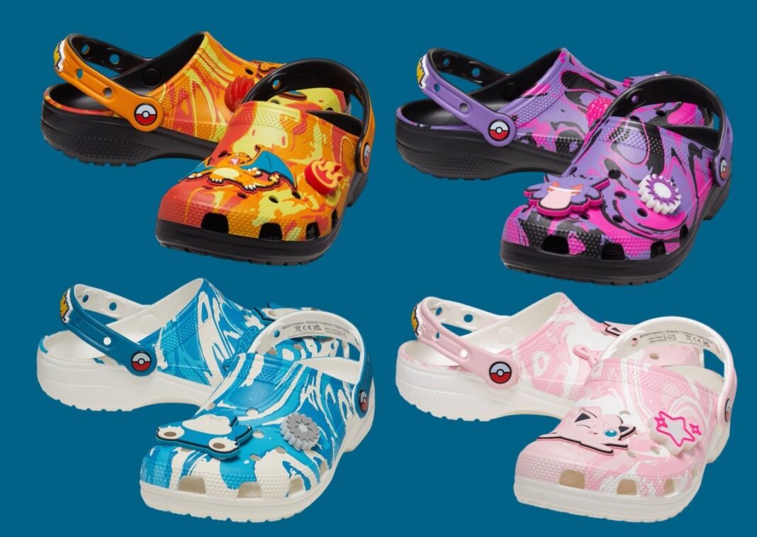 Pokémon x Crocs Classic Clog Collection