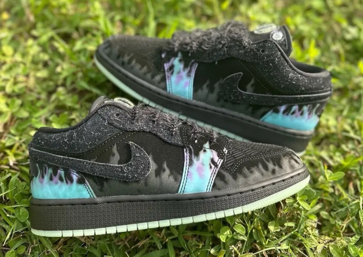 Air Jordan 1 Low Black Cat Halloween 2024