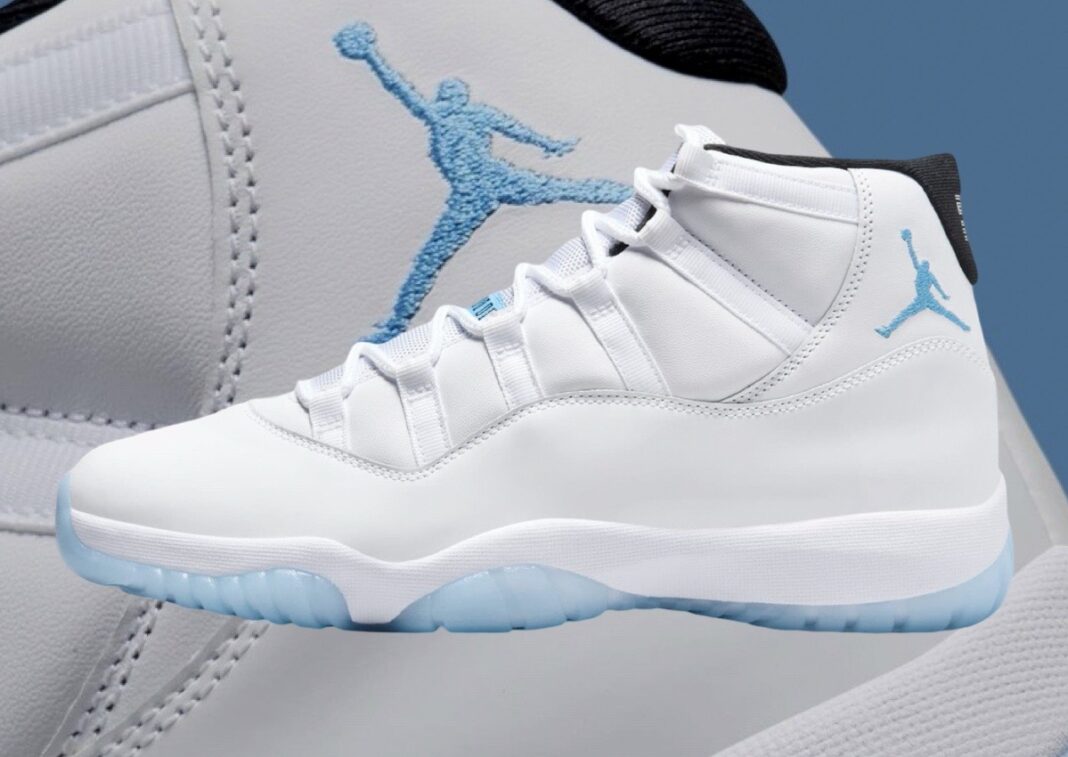 Jordan 11 retro blue legend best sale