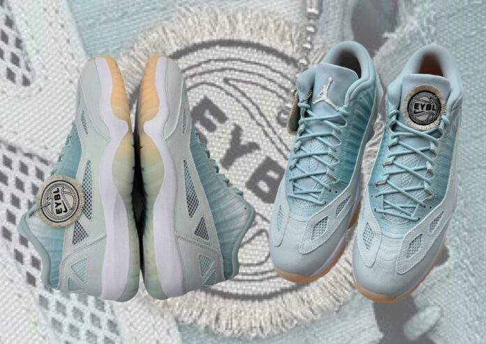 air jordan 11 low on feet