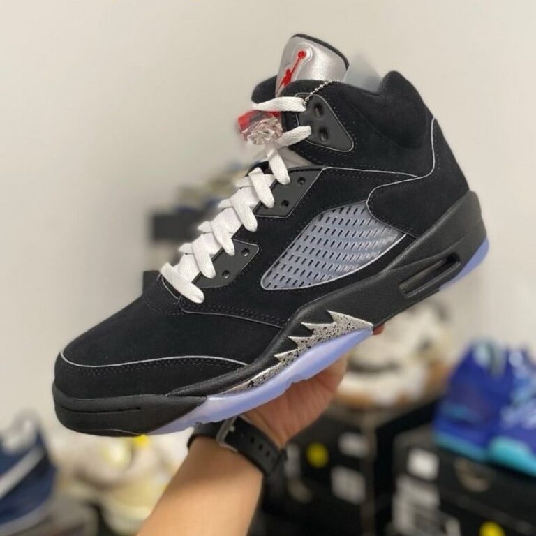 Air Jordan 5 Black Metallic Reimagined 2025