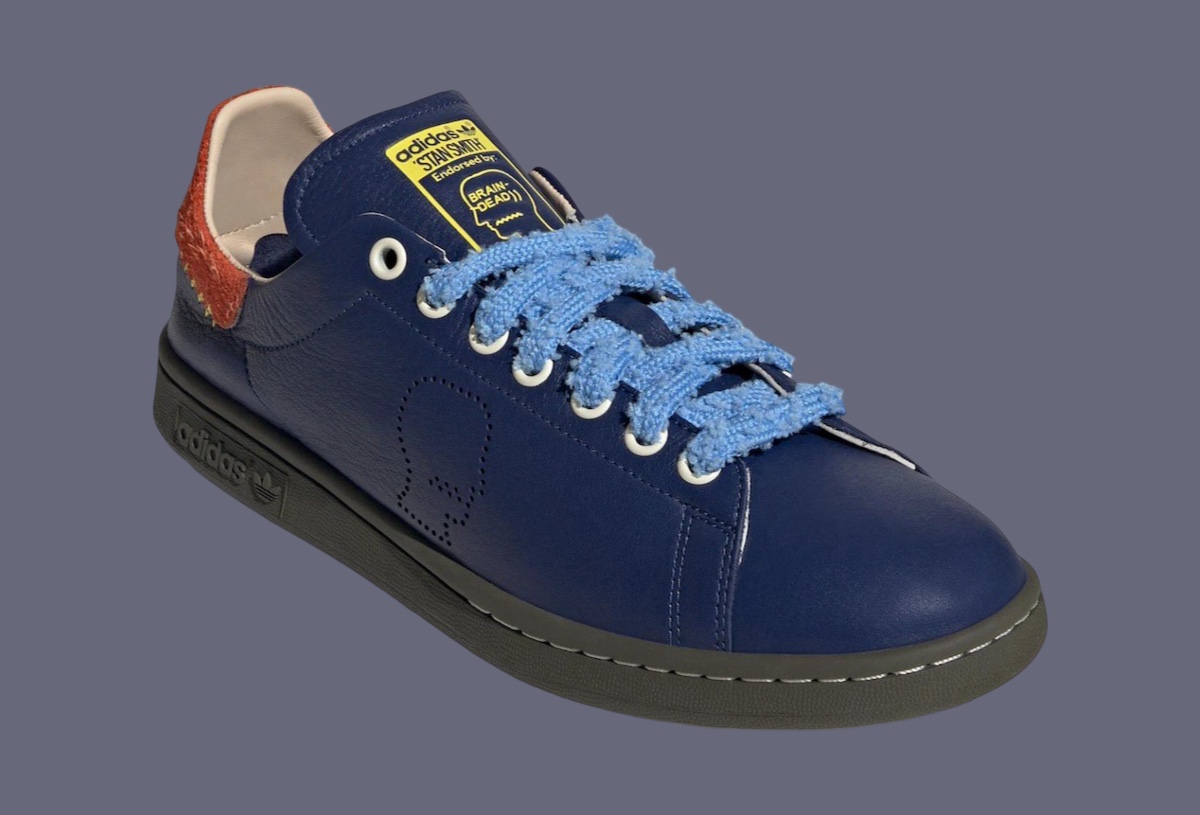 Brain Dead adidas Stan Smith Navy Blue IH3433 2