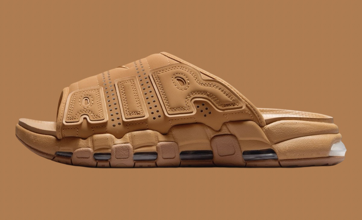 Nike Air More Uptempo Slide Flax FZ3116 200 1