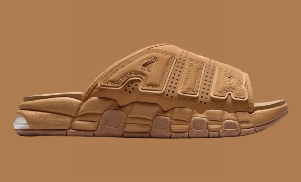 Nike Air More Uptempo Slide Flax FZ3116 200 2