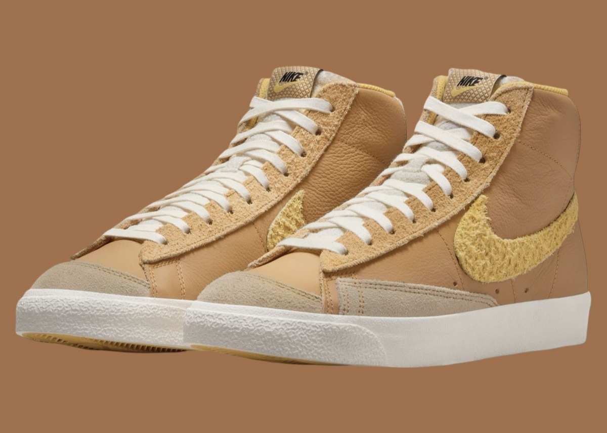 NEW NIKE BLAZER sale MID CREAM ORANGE