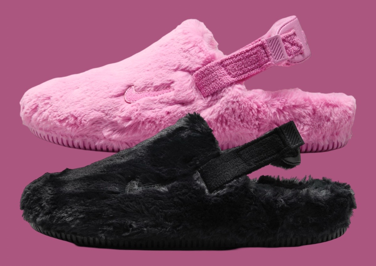 Nike Calm Mule Fur Release Date