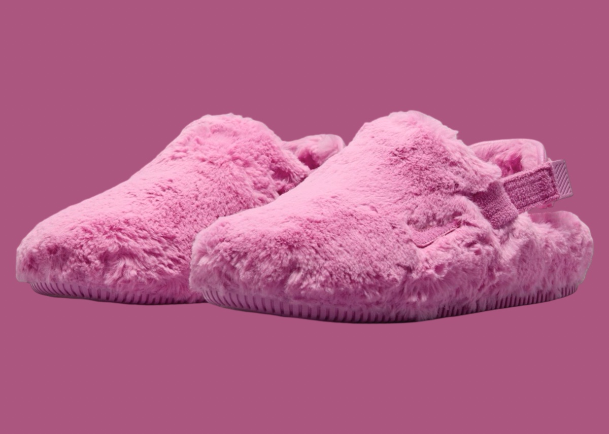 Nike Calm Mule Fur Pink