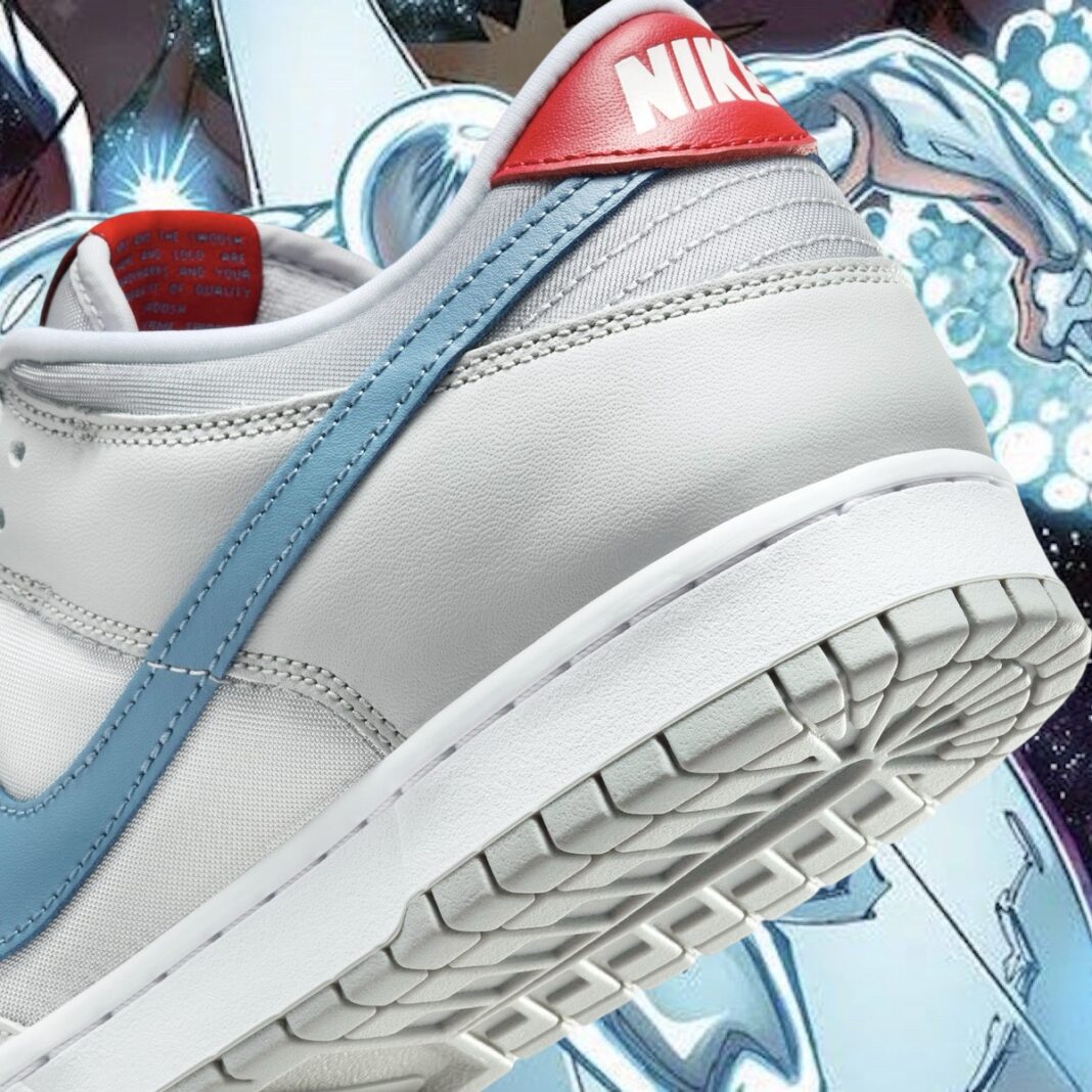 nike dunk low silver surfer
