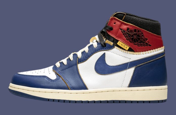 Union LA x Air Jordan 1 Storm Blue vs Air Jordan 4 Off Noir Comparison