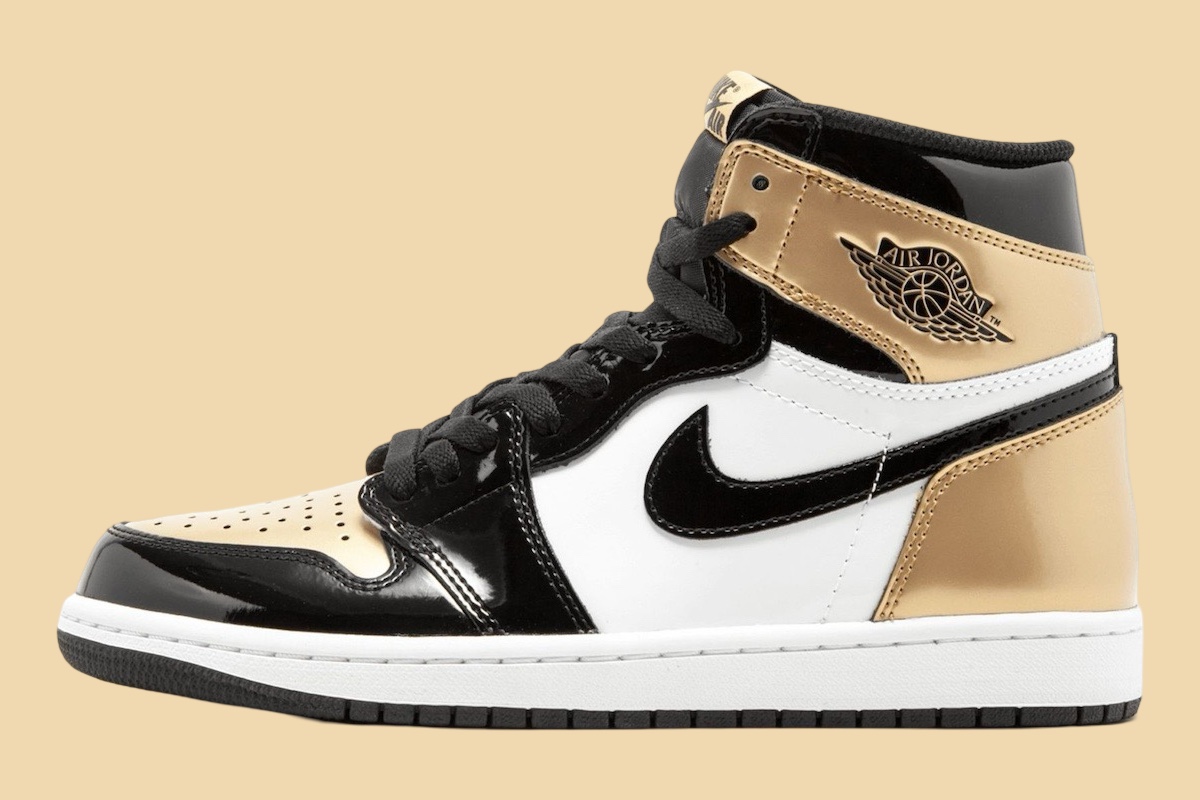 Aj 1 gold toe best sale