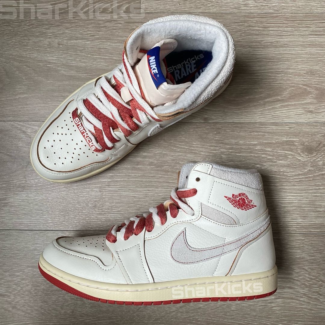 Las Air Jordan 1 High OG Rare Air “Cinnabar” se lanzarán en abril de 2025.
