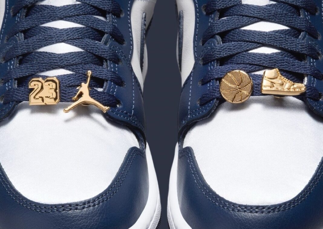 Navy blue and gray jordans best sale