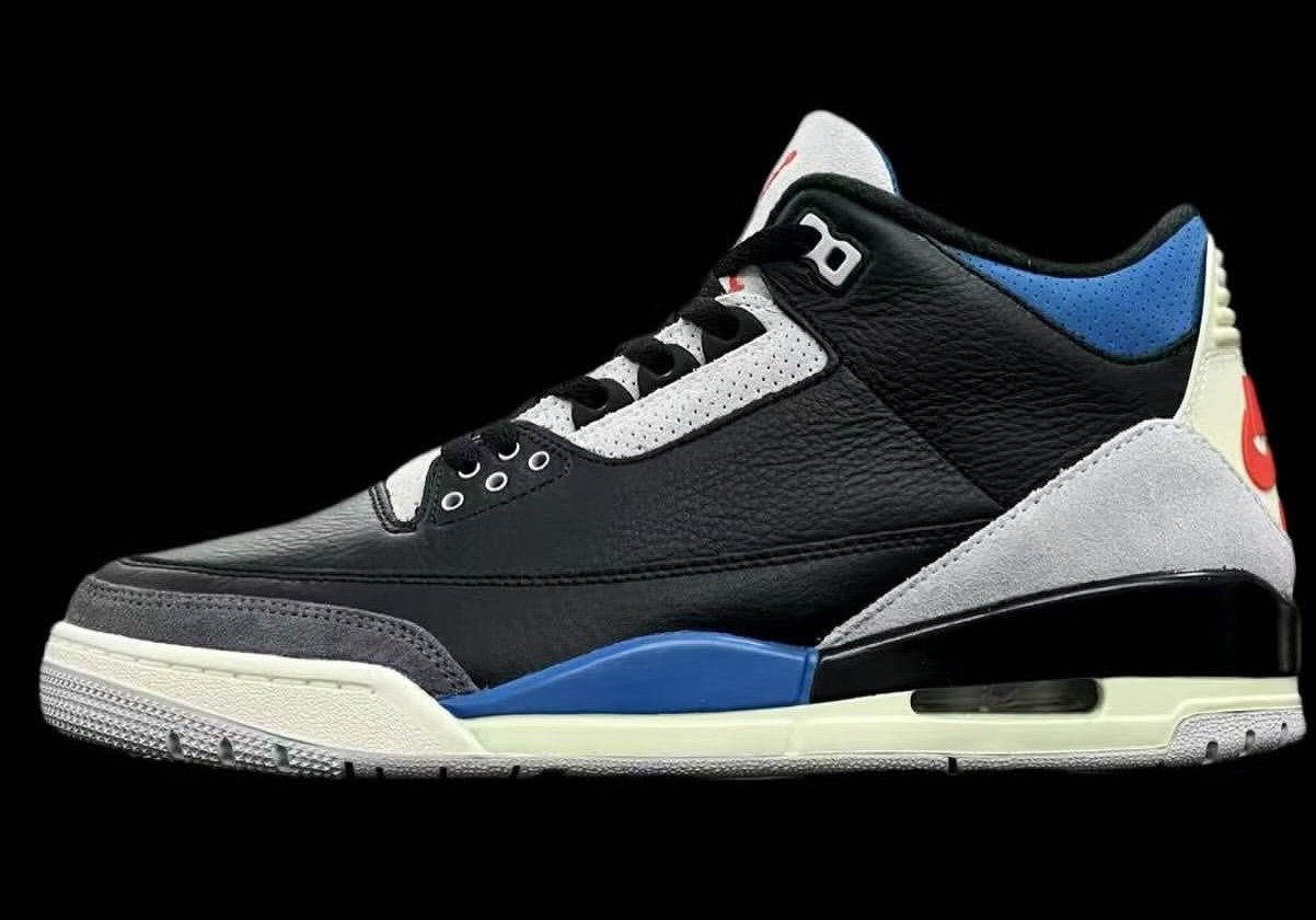 Air Jordan 3 Rare Air with Premium Leather and Suede Details