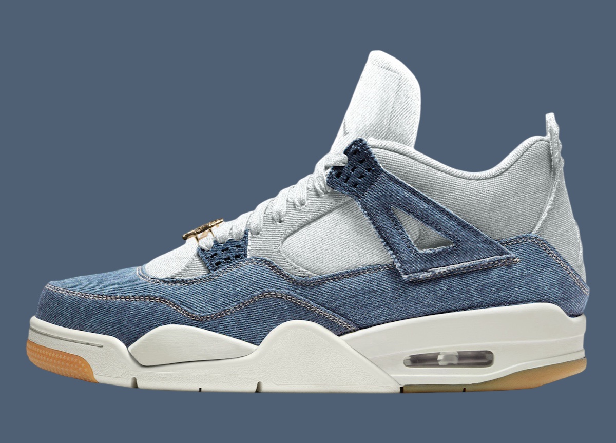 Air Jordan 4 Denim Worn Blue IB6716 100