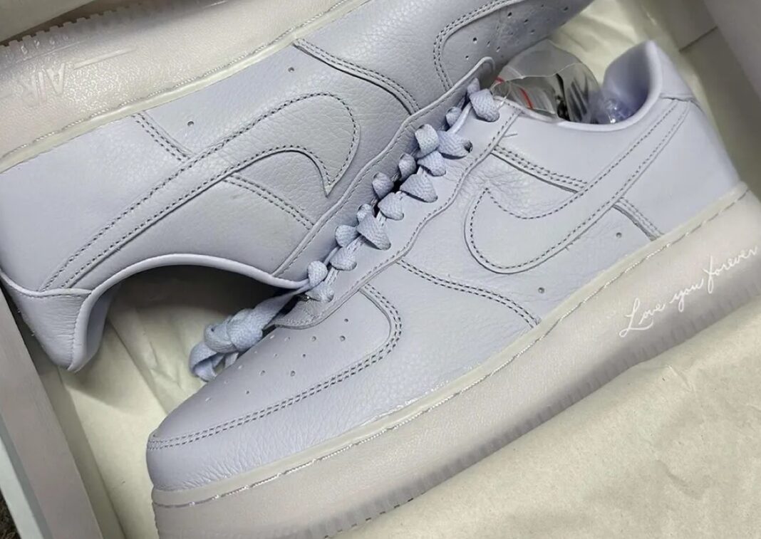 Drake NOCTA nike whiteblack Air Force 1 Low Cobalt Tint CZ8065 101 1068x757