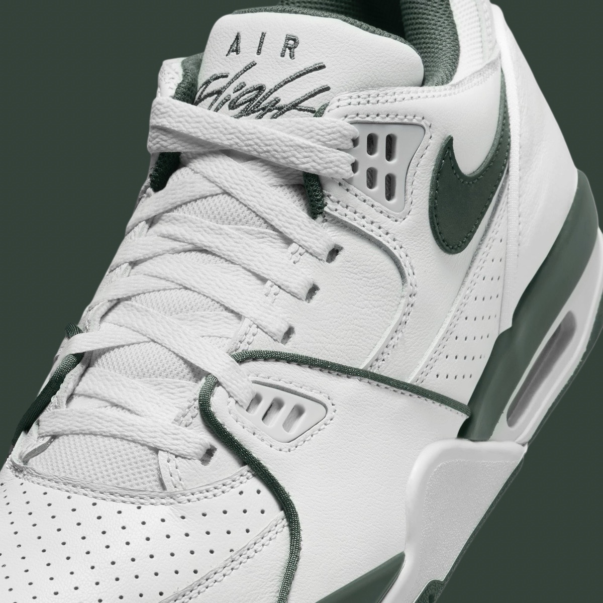 Nike Air Flight 89 Low White Green FQ8256 101 6