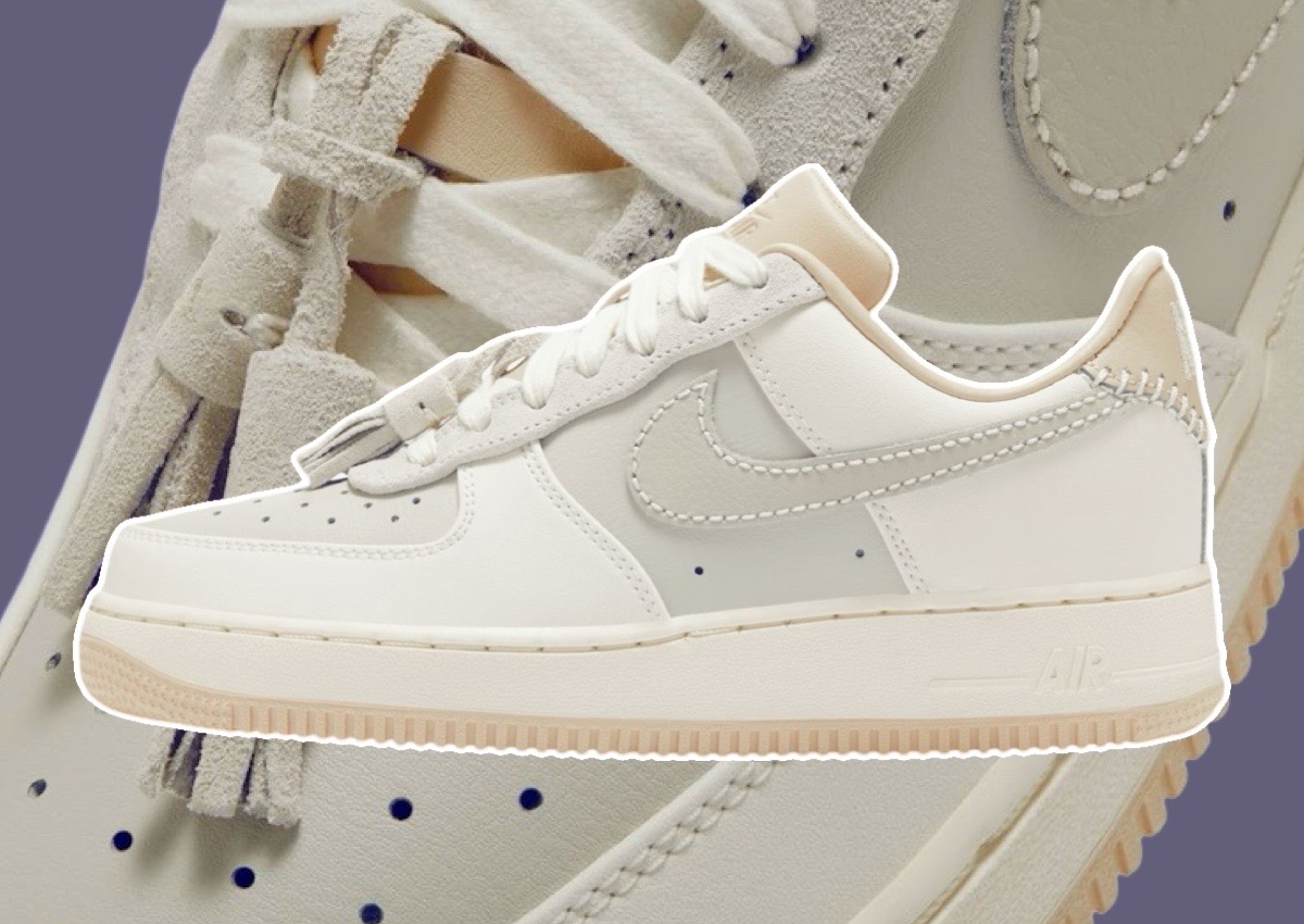 Nike Air Force 1 Low Light Bone Sail HV1813 001