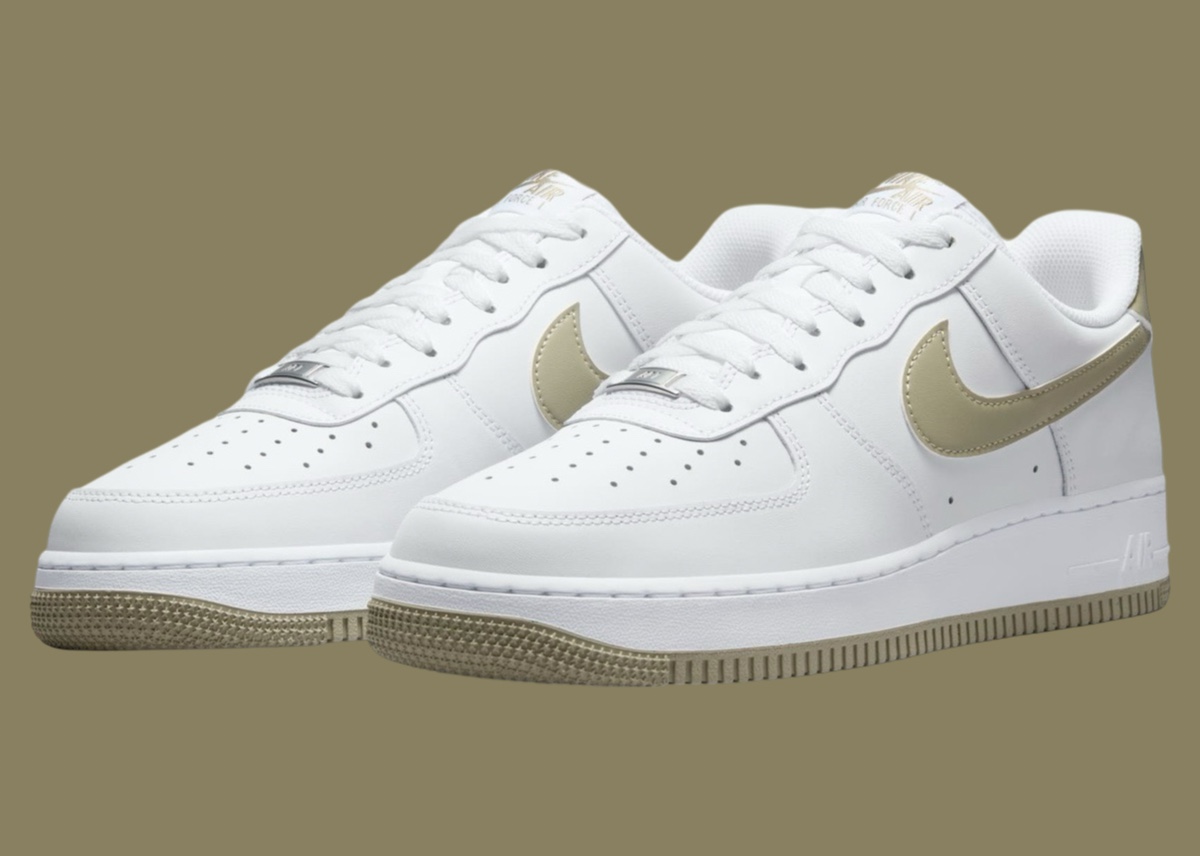 Nike Air Force 1 Low White Neutral Olive FJ4146 110