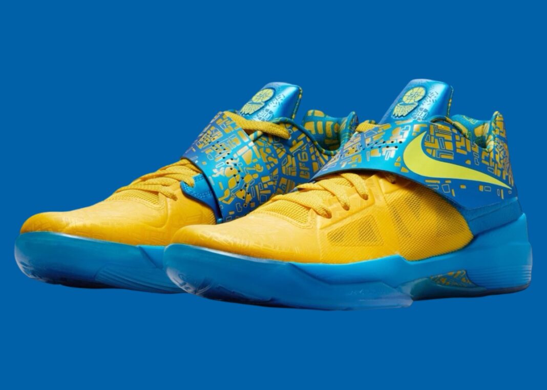 Nike kevin durant 4 gold on sale