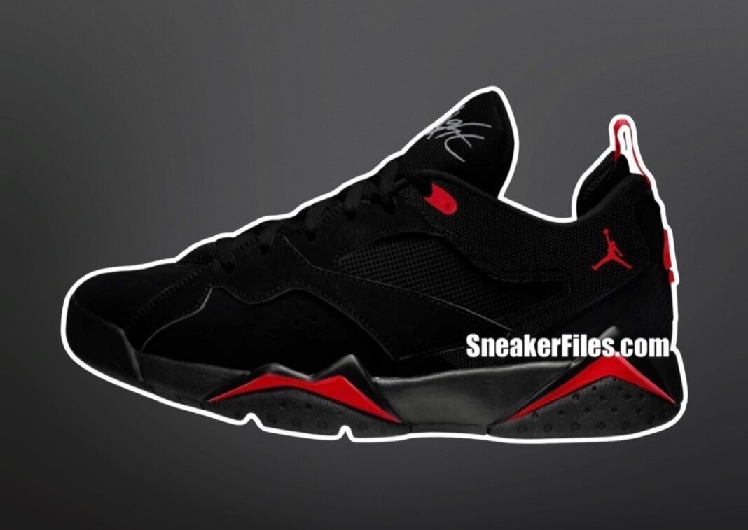 Air Jordan 7 RM Black Red HQ3950 002