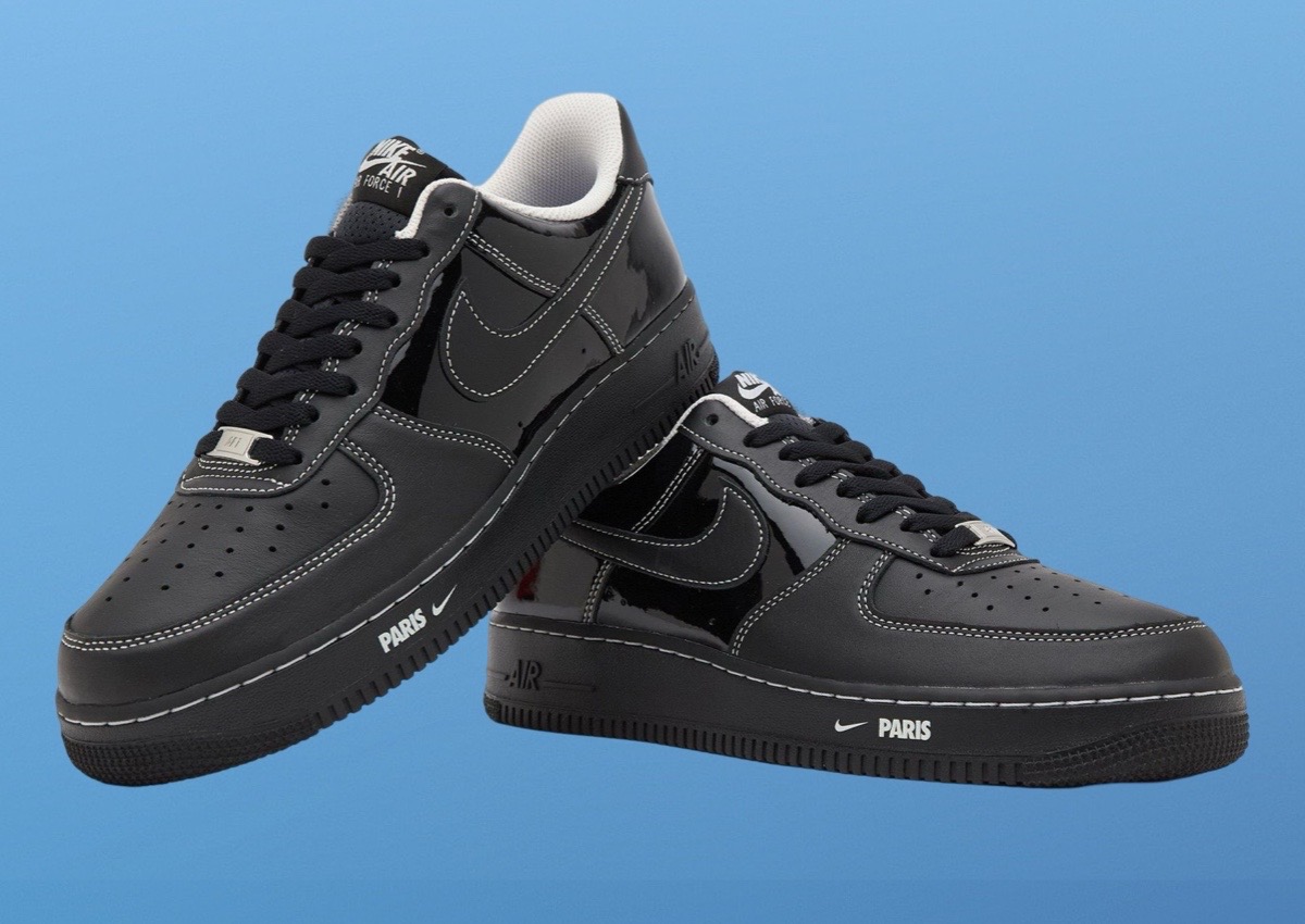 This Nike Air Force 1 Low “Paris” Comes With Patent Leather