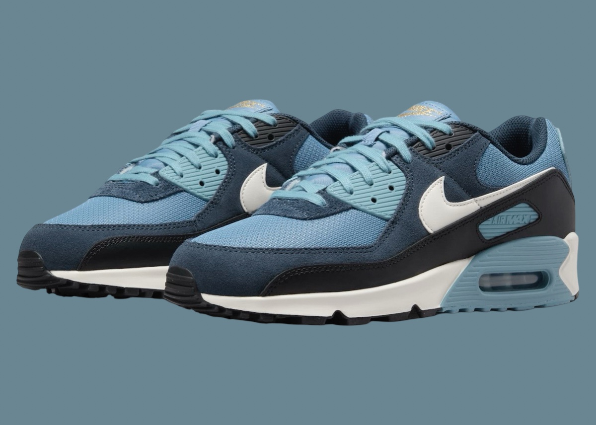 Air max shops 9 navy blue and white