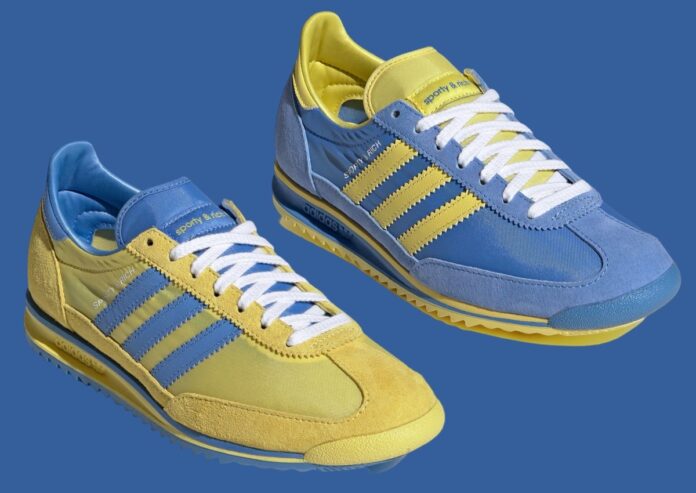 Sporty Rich adidas SL 72 Sweden Pack 696x493