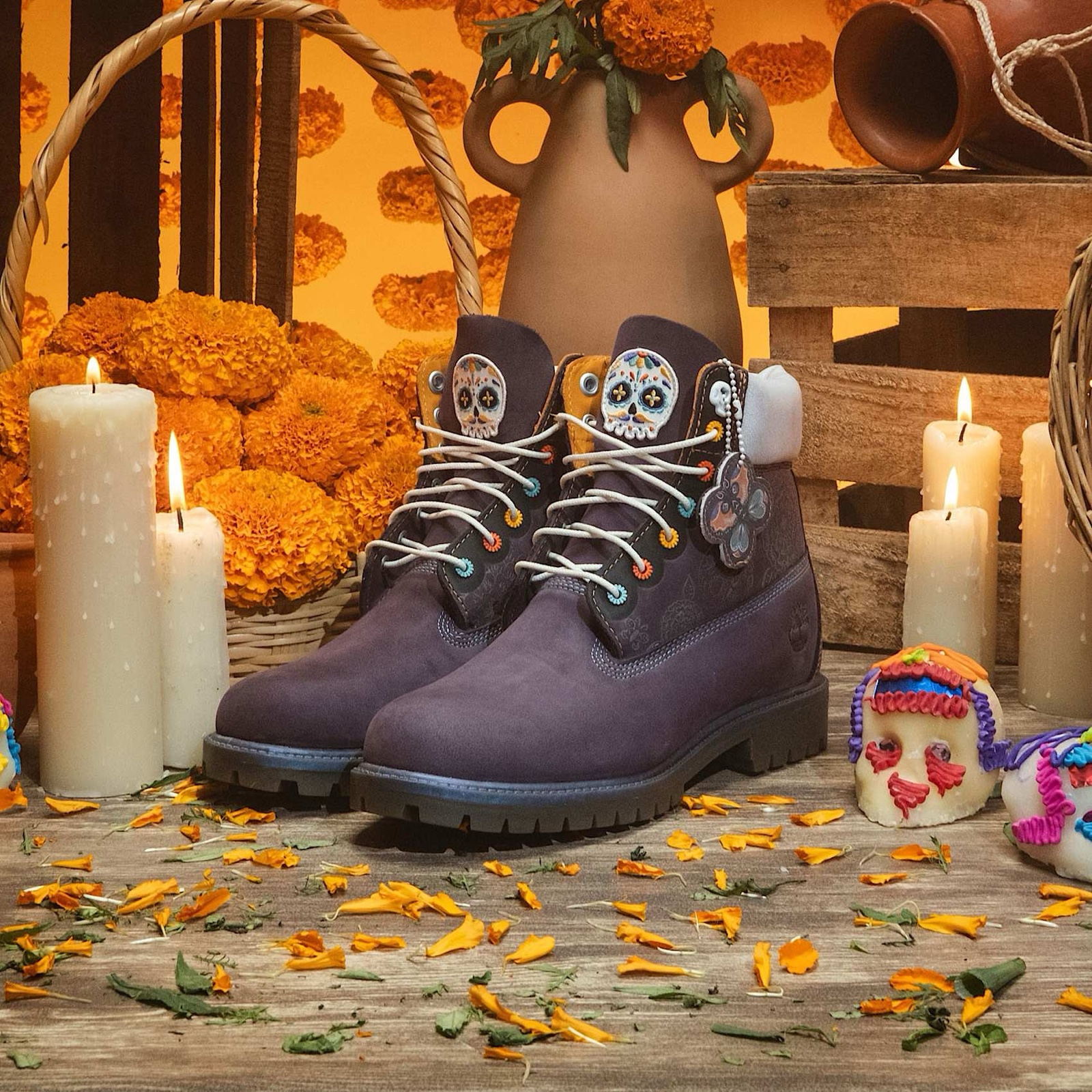 Timberland Dia de Muertos Boots