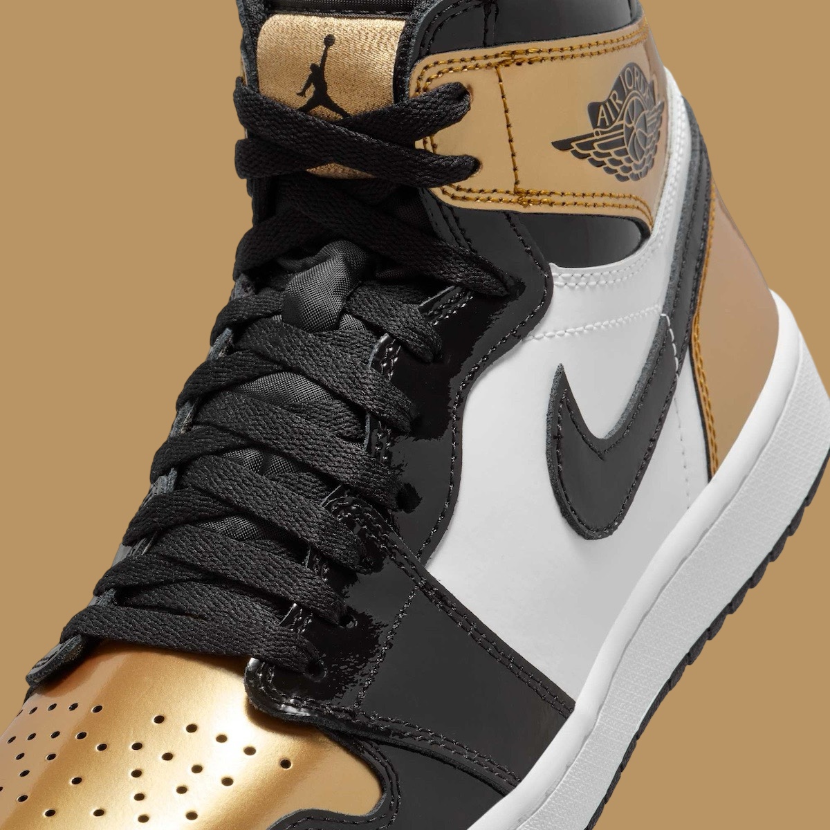 Air Jordan 1 High Golf Gold Toe DQ0660 002