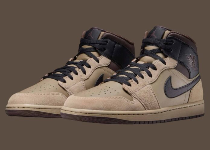 Air Jordan 1 Mid Khaki HV6422-200