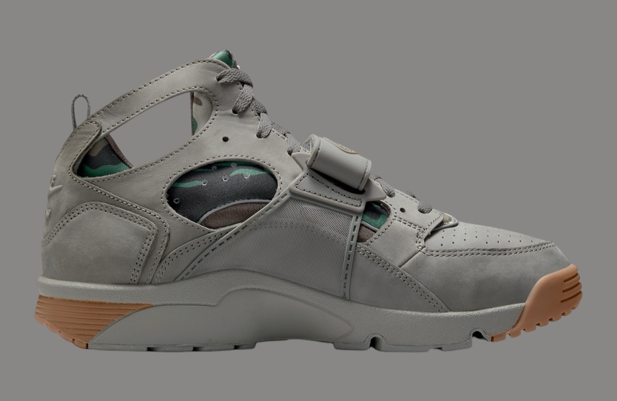 Corteiz Nike Air Trainer Huarache Gully Grey FQ8793 001 2