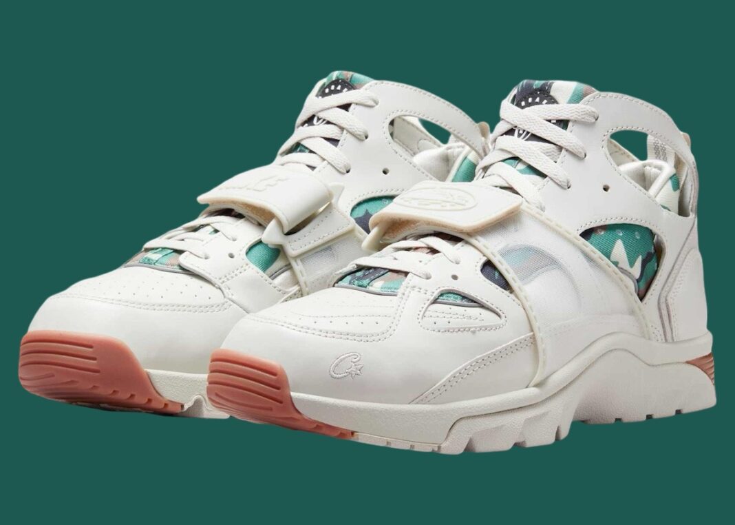 Corteiz Nike Air Trainer Huarache Off White FQ8793 002 1068x762