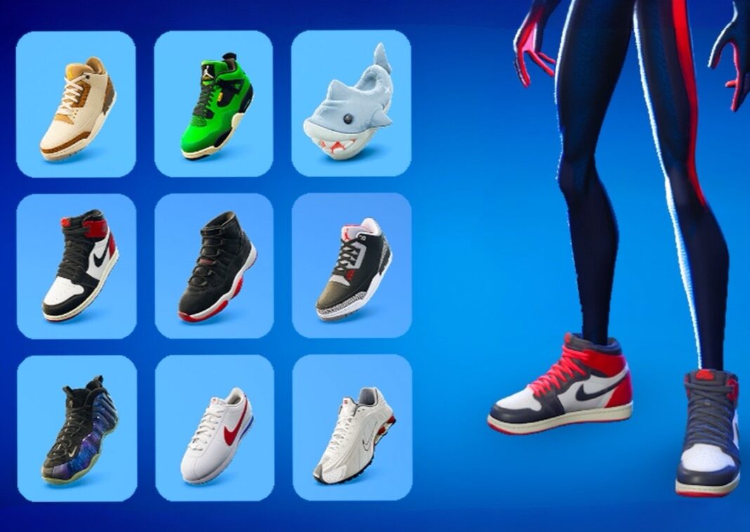 Fortnite Kicks Cosmetics Air Jordans